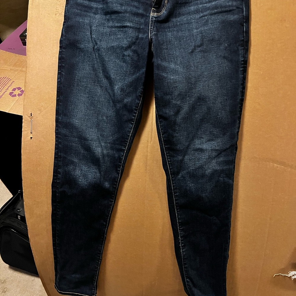 Women's Dark Blue Jeans